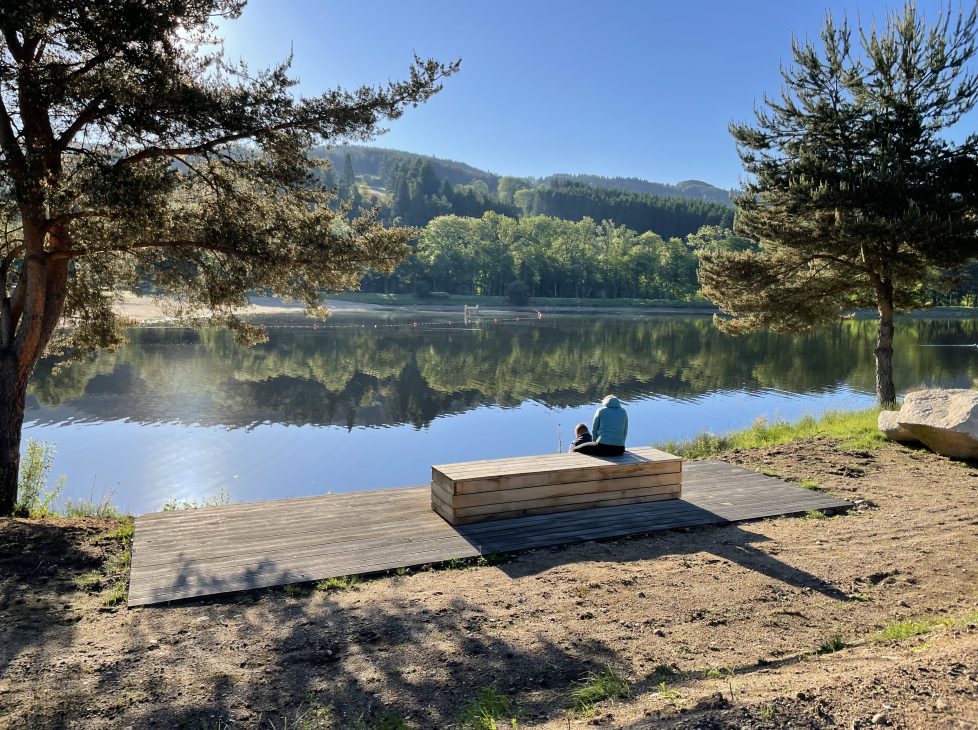 Aménagement des abords du plan d&rsquo;eau