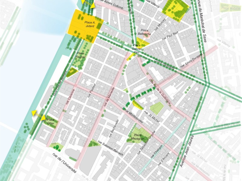 Diagnostic urbain et paysager du secteur Gabriel Péri et Lyon 7