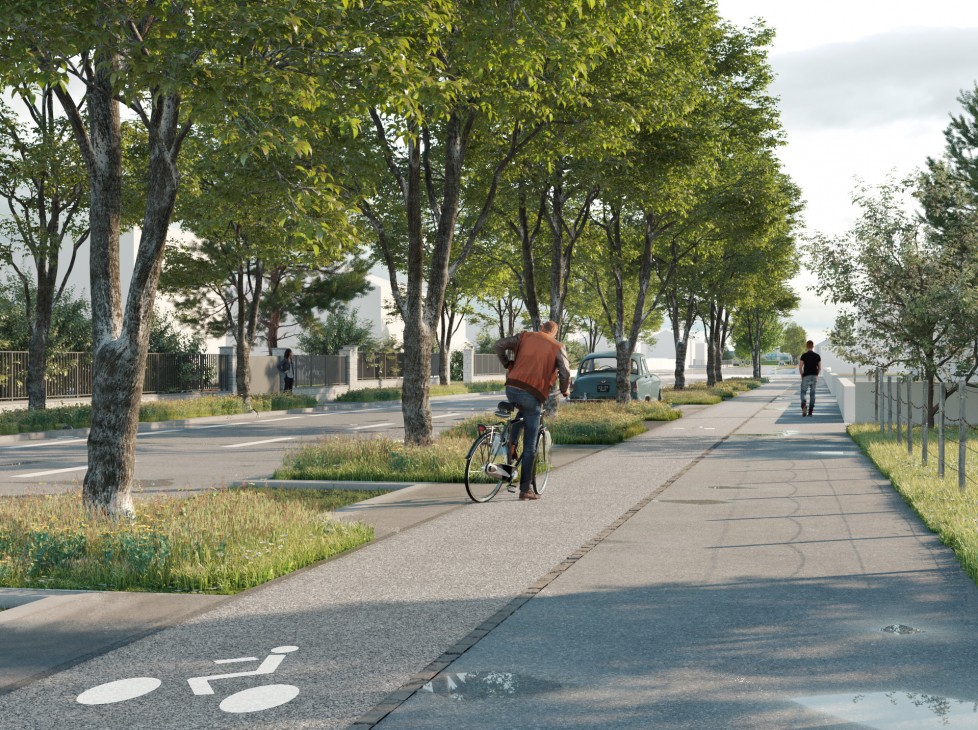 Requalification de l’avenue des Tilleuls
